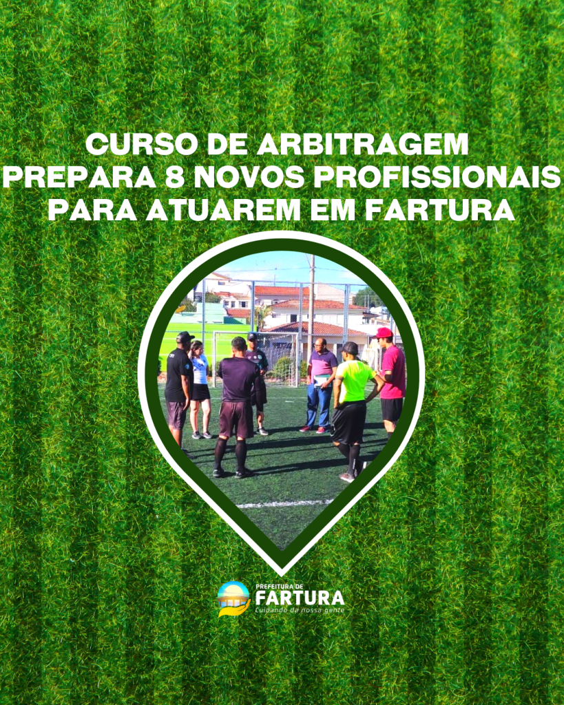 Curso de Arbitragem Gratuito  Secretaria Municipal de Esportes e